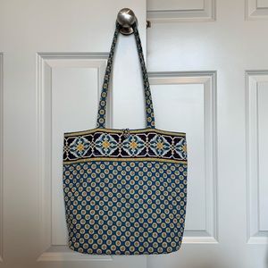 Vera Bradley tote in Riviera Blue